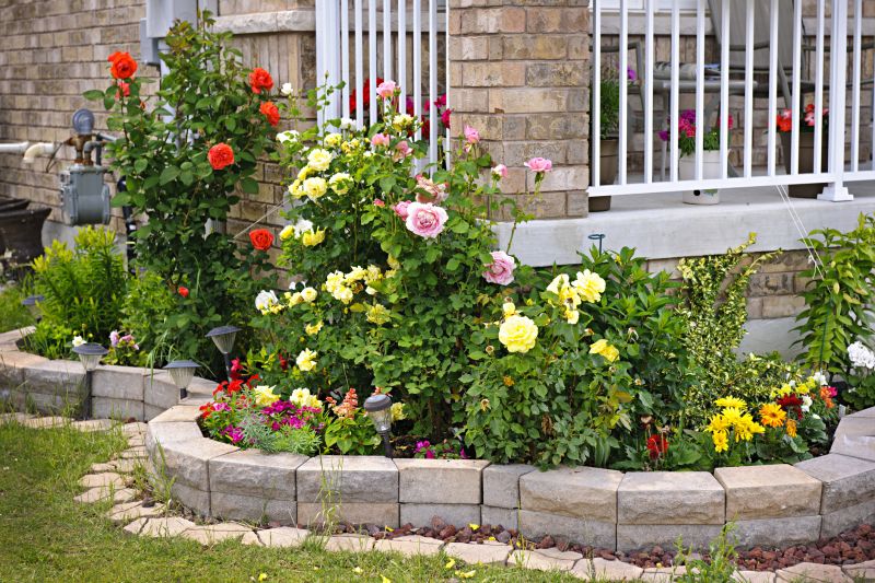 Stone Border Installation
